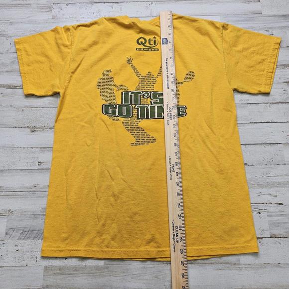 Baylor Bears Tennis IT'S GO TIME Size MED Adult T-Shirt Graphic Tee Vintage - Picture 6 of 8